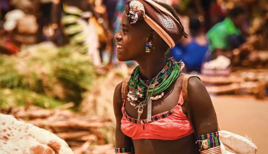 beautiful bana girl omo valley