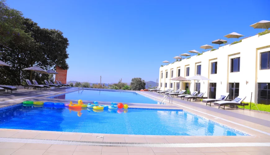 swiming pool at gonder haile resort