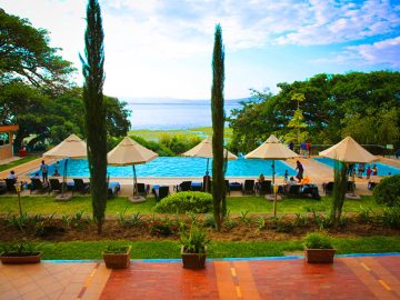 haile resort awassa at the shore of the lake