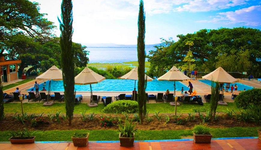 haile resort awassa at the shore of the lake